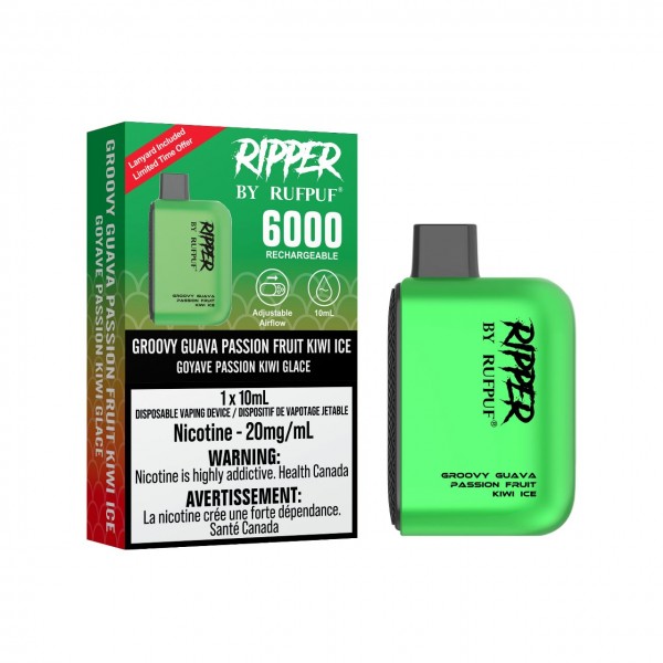 Gcore Rufpuf Ripper 6000 Puff Rechargeable Disposable Vape *New Flavours*