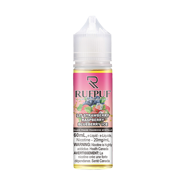 Lit Strawberry Raspberry Blueberry Ice - Gcore RufPuf E-Juice