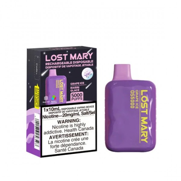 Lost Mary OS5000 Puff Disposable Vape