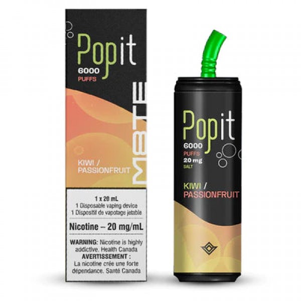 M8te Popit 6000 Puff Rechargeable Disposable Vape