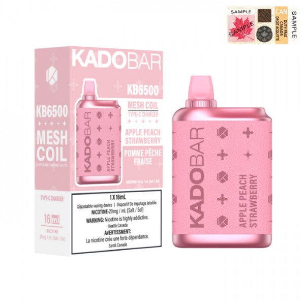 KadoBar 6500 Puff Rechargeable Disposable Vape