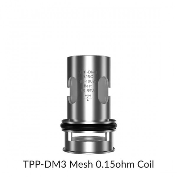 Voopoo TPP Replacement Coil for Drag 3 Pod Kit, Drag X Plus Pod Kit 3pcs