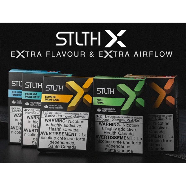 STLTH X Replacement Pod Pack 20mg and Bold