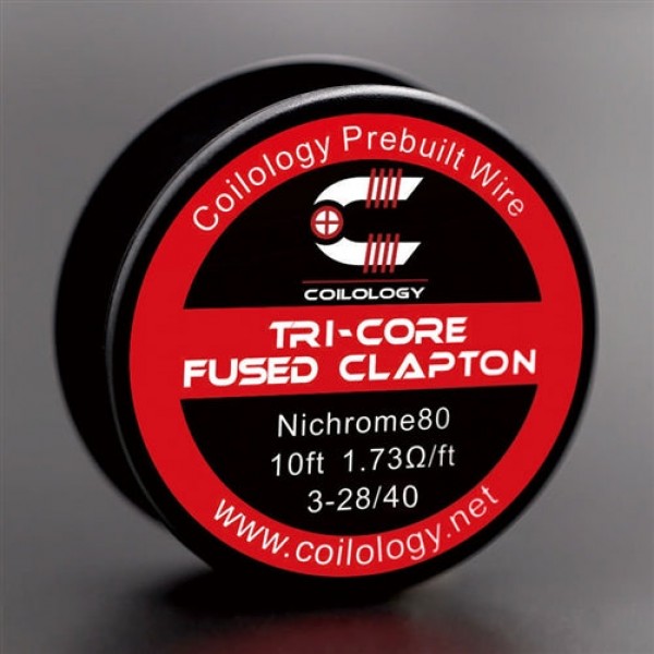 10ft Coilology Tri-Core Fused Clapton Spool Wire 3...