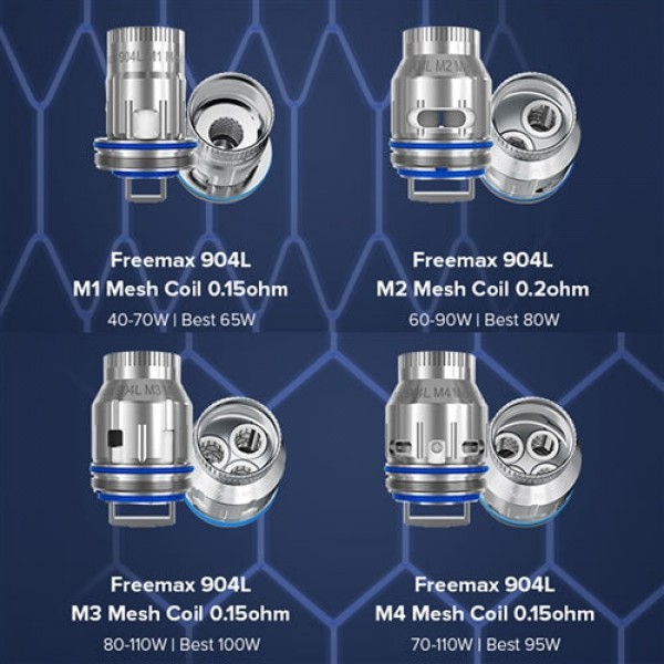 Freemax 904L M Mesh Coil for M Pro 2, Mesh Pro, Fi...