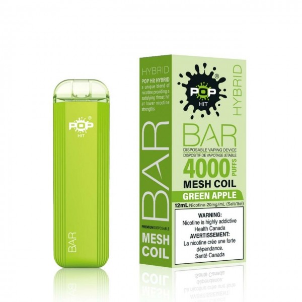 POP Hit Vapor HYBRID BAR DISPOSABLE VAPE 4000 PUFF