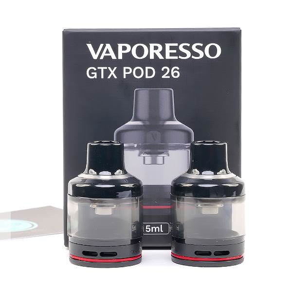 Vaporesso GTX 26 Replacement Empty Pods 5ml ( 2 Pa...