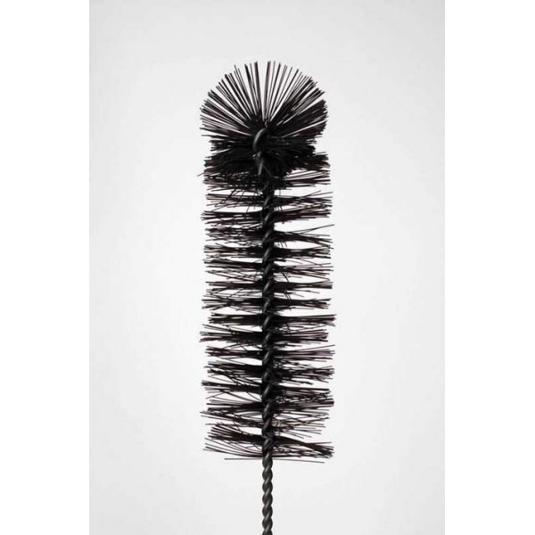 16 in. Nylon Tube Black brush