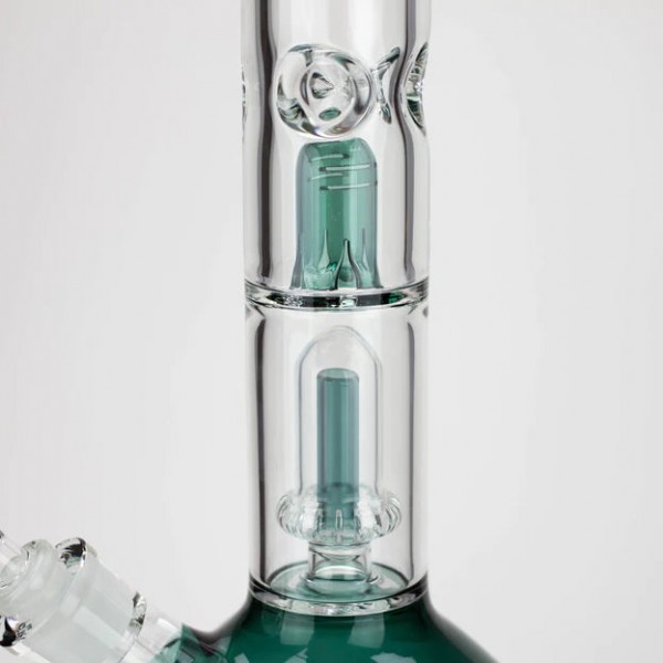 18.5" AQUA Glass Showerhead Percolator