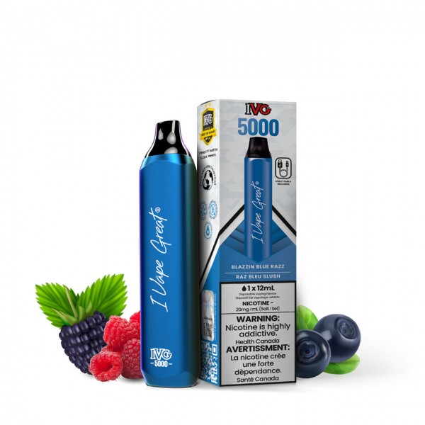 IVG I Vape Great Bar Max 5000 Puff Rechargeable Disposable Vape