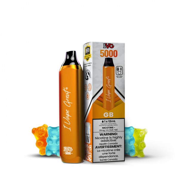 IVG I Vape Great Bar Max 5000 Puff Rechargeable Disposable Vape