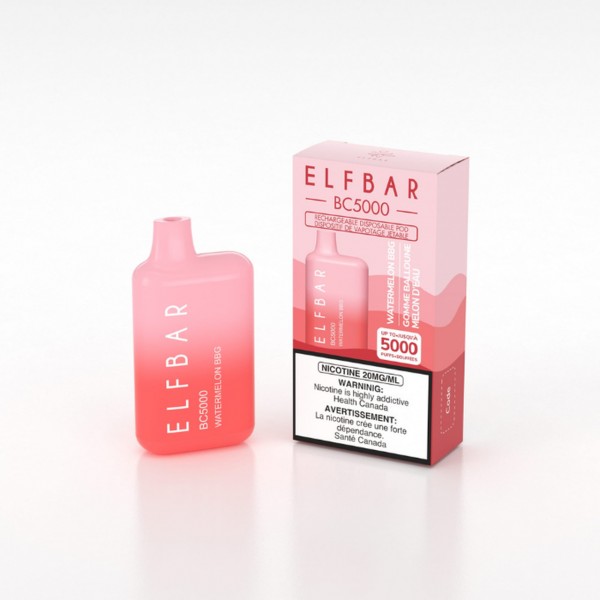 ELF Bar Rechargeable Disposable Vape BC5000 Puff Elfbar