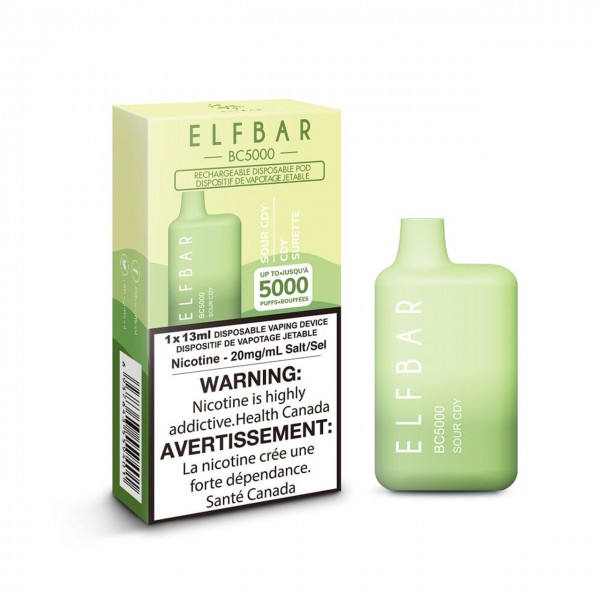 ELF Bar Rechargeable Disposable Vape BC5000 Puff Elfbar