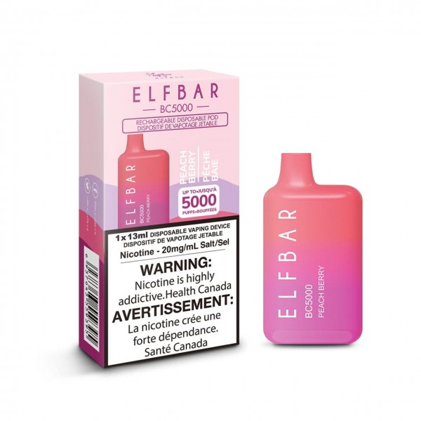 ELF Bar Rechargeable Disposable Vape BC5000 Puff Elfbar