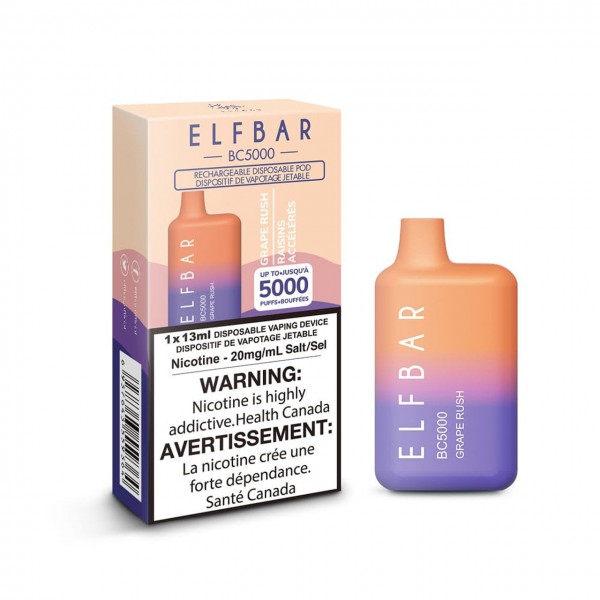 ELF Bar Rechargeable Disposable Vape BC5000 Puff Elfbar