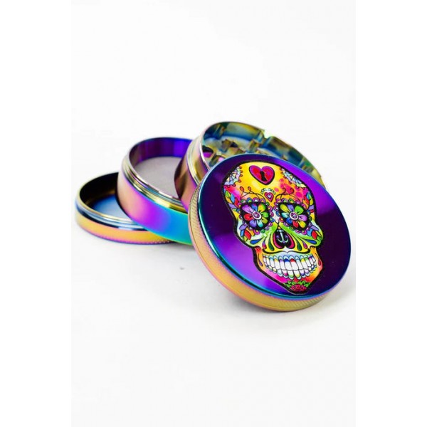 4 parts Skull rainbow grinder