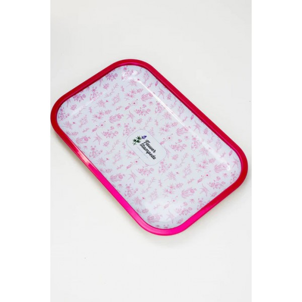 Flower Stampede Signature Floral Pattern Rolling Tray