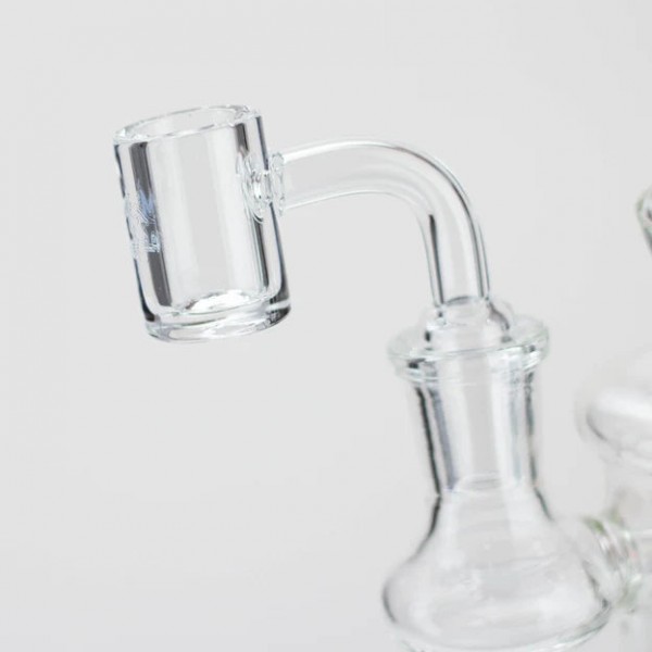 6.7" MGM Glass 2-in-1 bubbler with Logo [C5004]