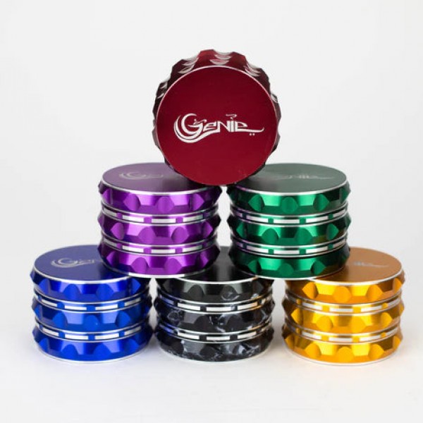 Genie 4 parts Aluminium Herb Grinder