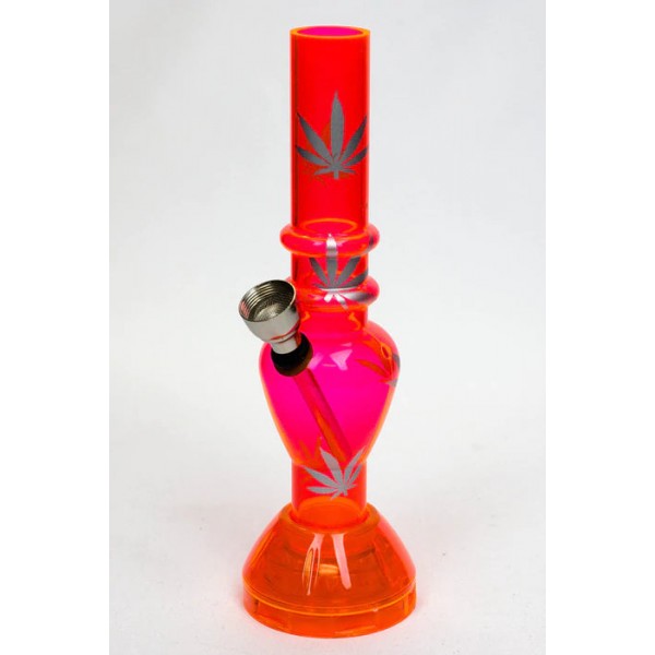 7" Acrylic water pipe with grinder