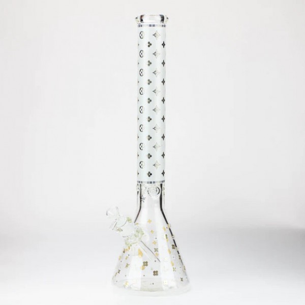 20" Luxury Patterned 9mm Glass Water Bong