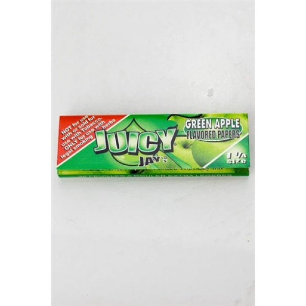 Juicy Jay's 1 1/4 Green Apple flavoured papers