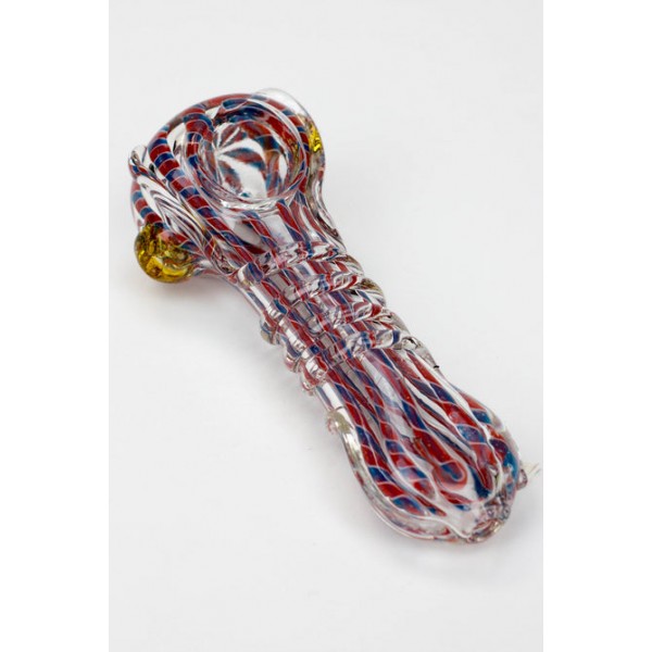 Soft Glass Hand Pipe - 4.5"