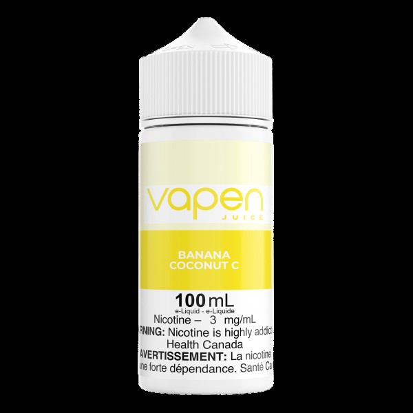 Banana Coconut C - Vapen Juice