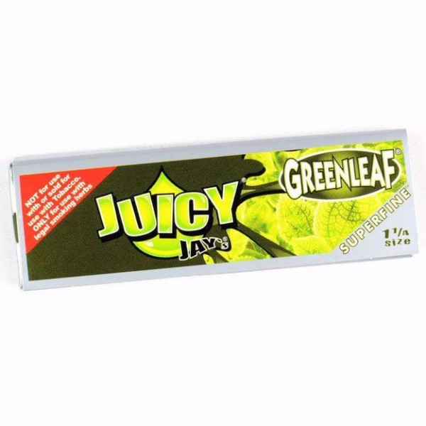 Juicy Jay's 1 1/4 Superfine Green Leaf Flavour...