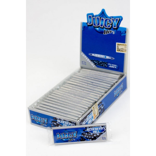 Juicy Jay's 1 1/4 Superfine Blueberry Hill Flavoured Papers