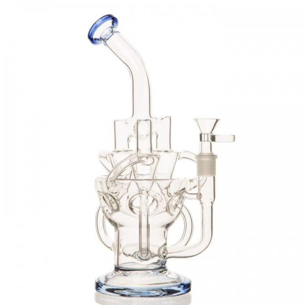 Trigon 10" Recycler Bong