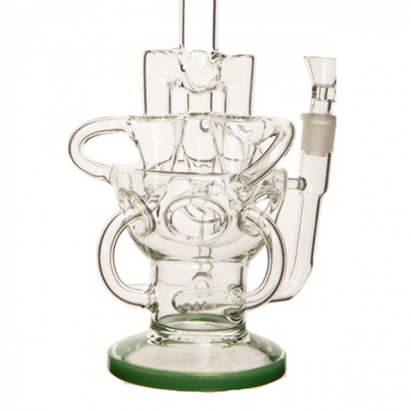 Trigon 10" Recycler Bong