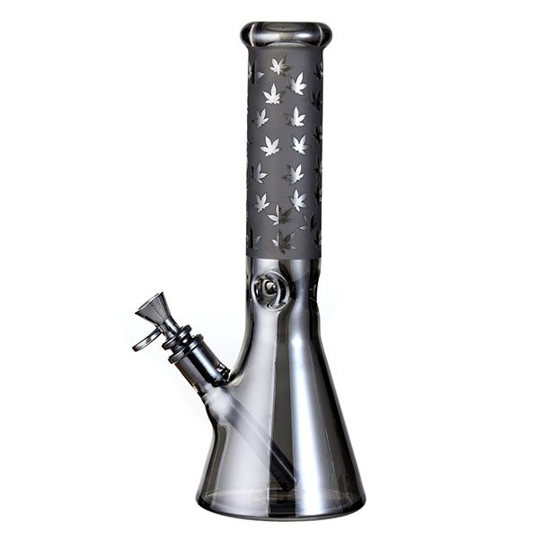 Xtreme 13″ Electroplated Glass Beaker Bong