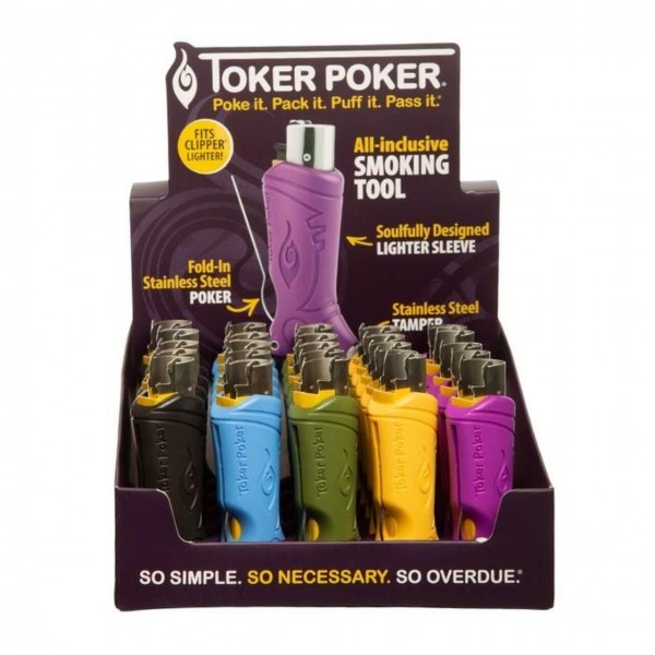 Toker Poker Clipper Edition Multi-Tool Lighter Sle...