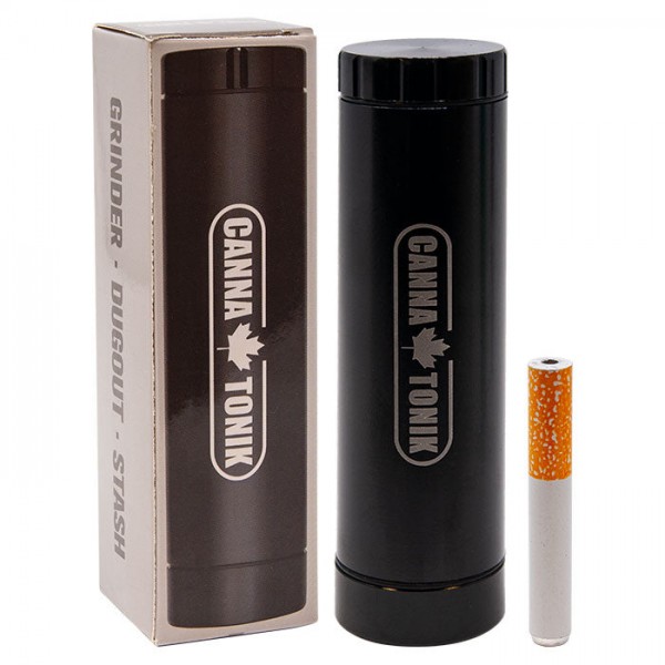 Cannatonik 3 In 1 Grinder Dugout Stash