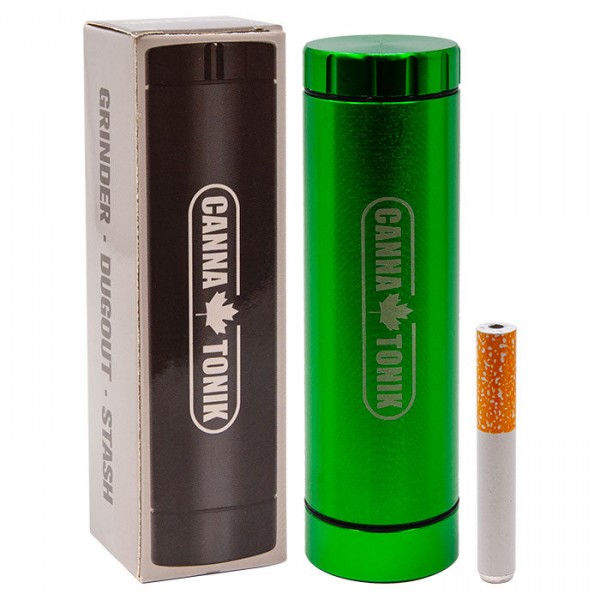 Cannatonik 3 In 1 Grinder Dugout Stash