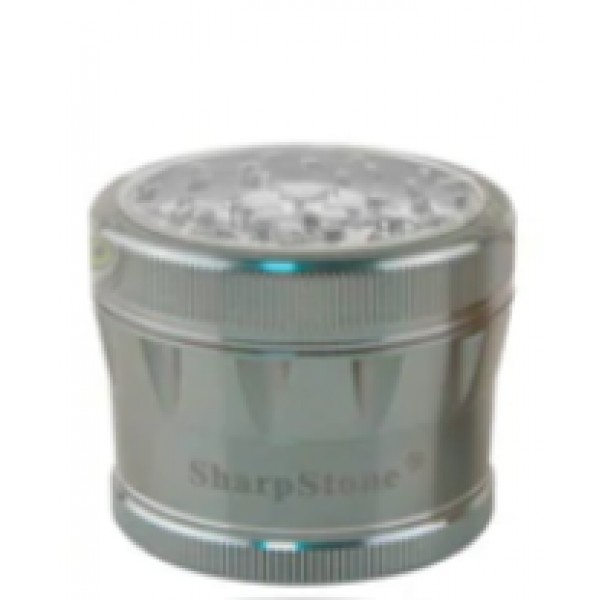 Sharpstone 4-Piece 2.5" Clear Top Grinder