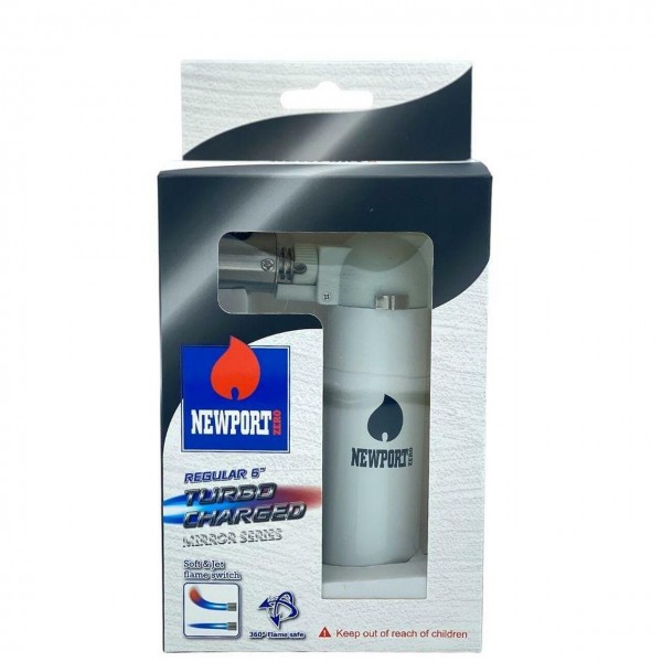 Newport 6" Torch Lighter - Mirror Series