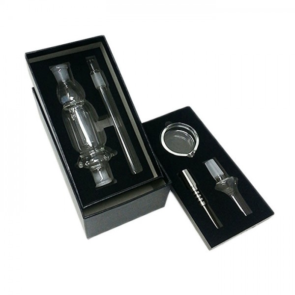 Glass + Stainless Steel Nectar Collector - 14mm &a...